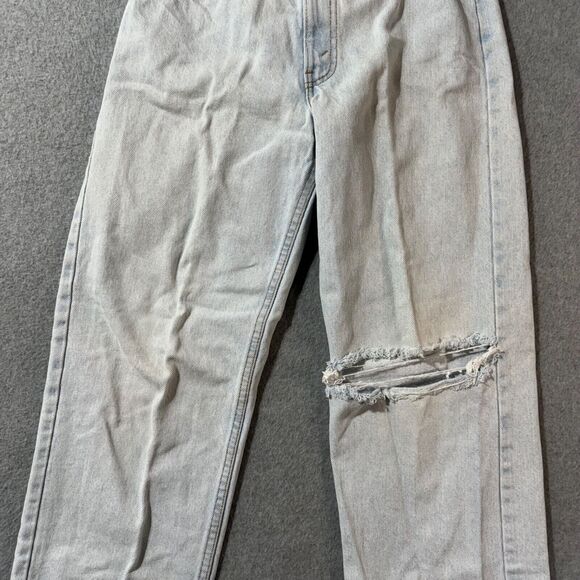 Levis Jeans Mens 560 Student 28x30 Blue Denim VTG Light Wash Baggy Distressed - Picture 7 of 16